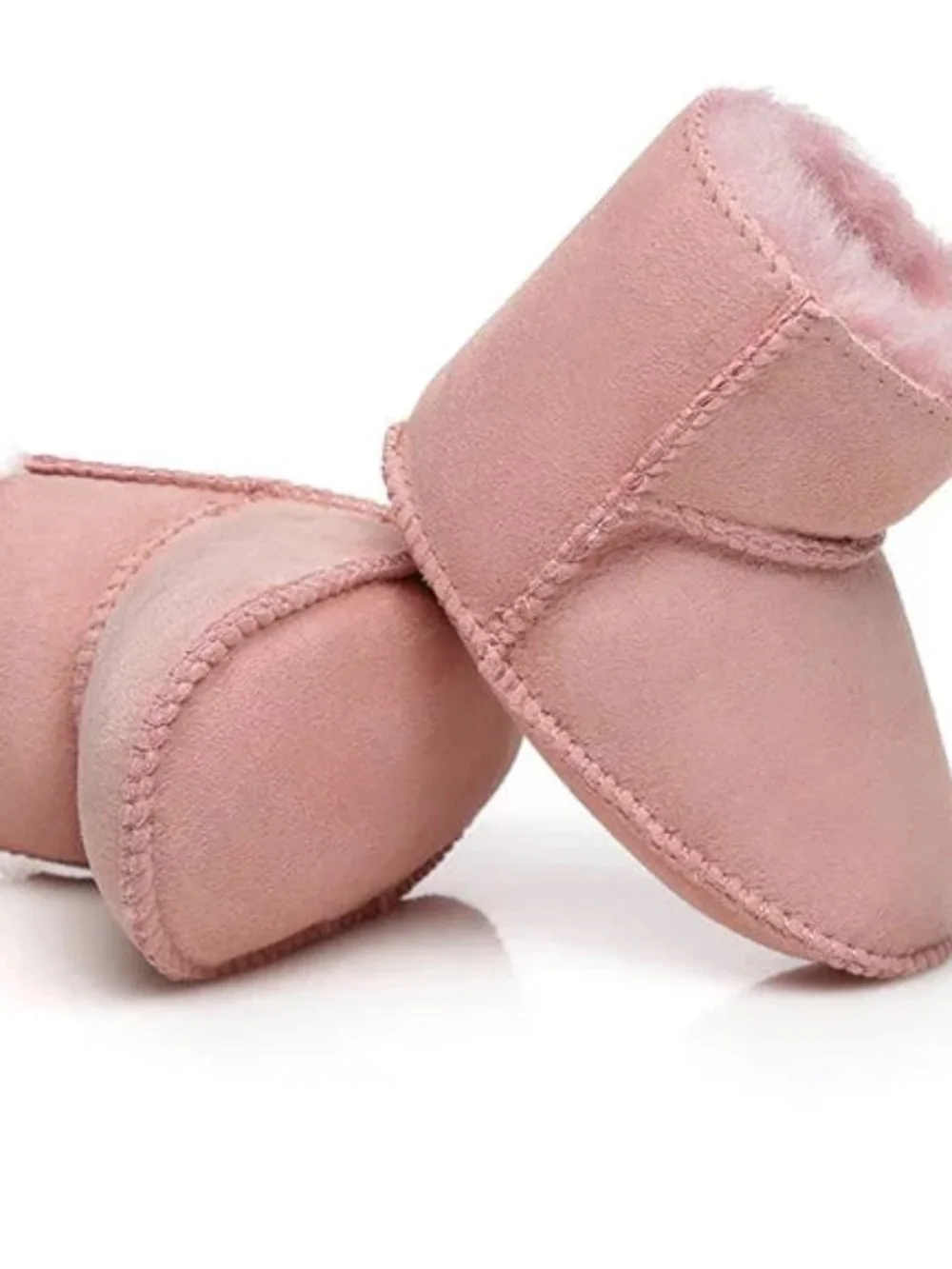 UGG Erin Australian Sheepskin Baby Booties Cradle (Size: S) NWOT